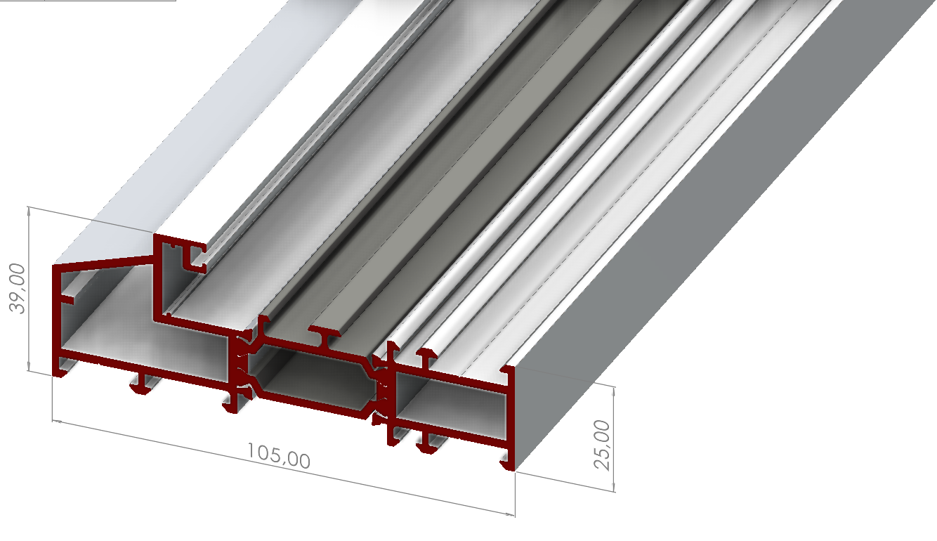ALUMİNYUM PENCERE KASA PROFİLİ