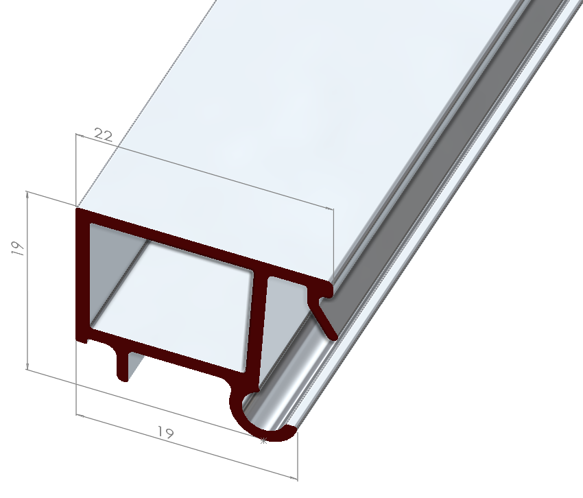 ALUMINYUM CAM ÇITASI