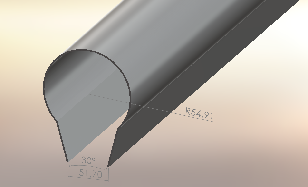 ALUMİNYUM AÇIK BORU PROFİL