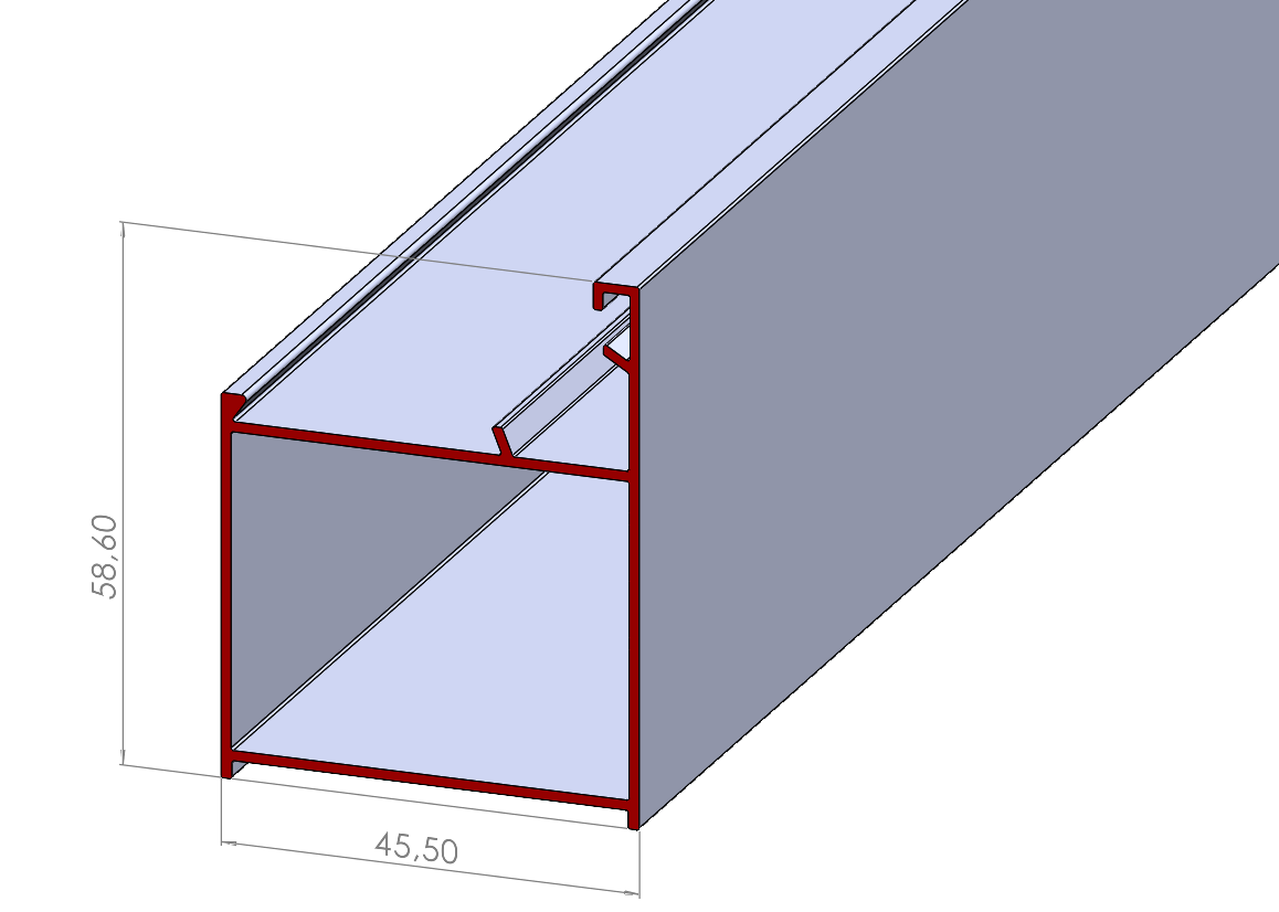 ALUMİNYUM KASA PROFİLİ
