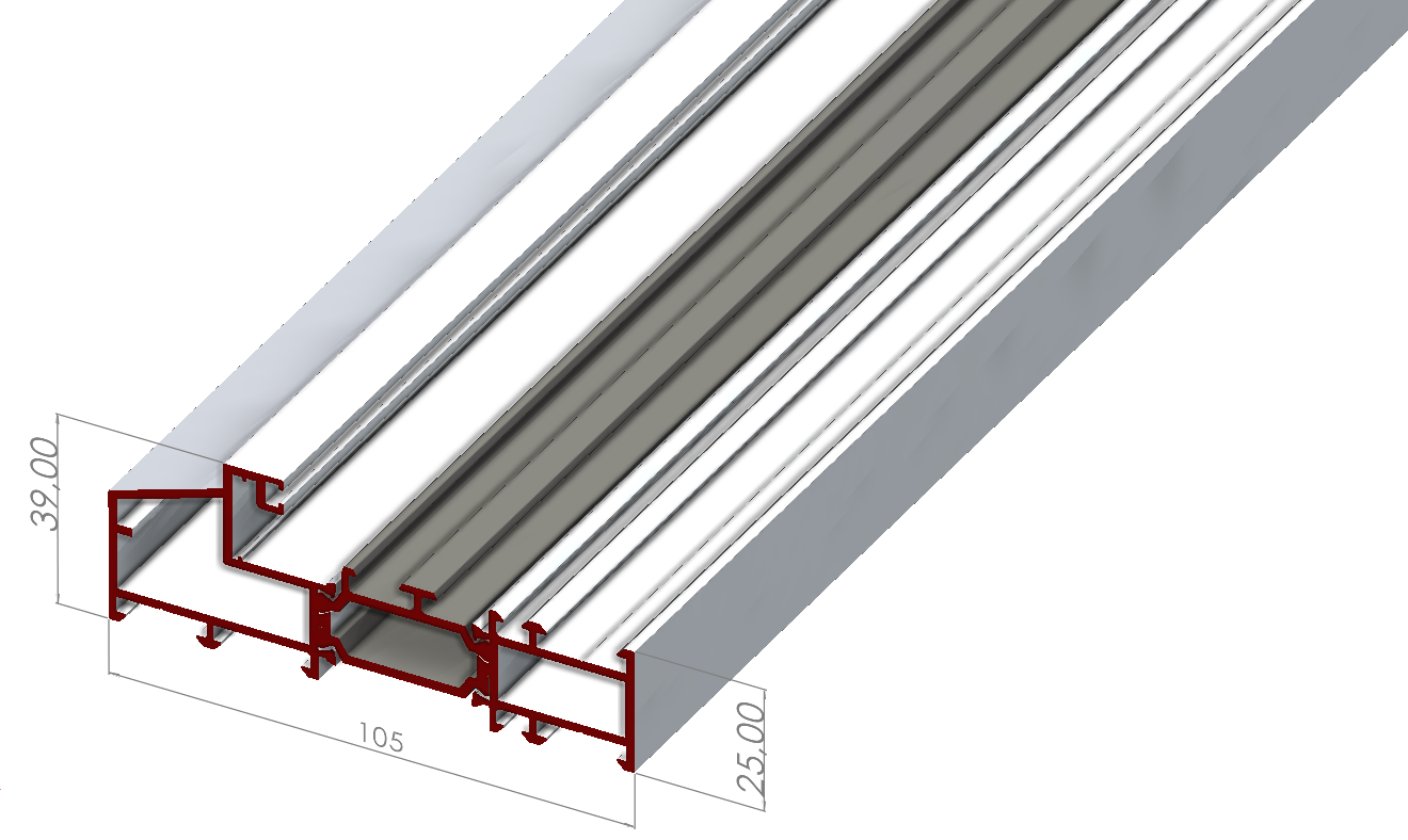 ALUMİNYUM PENCERE KASA PROFİLİ