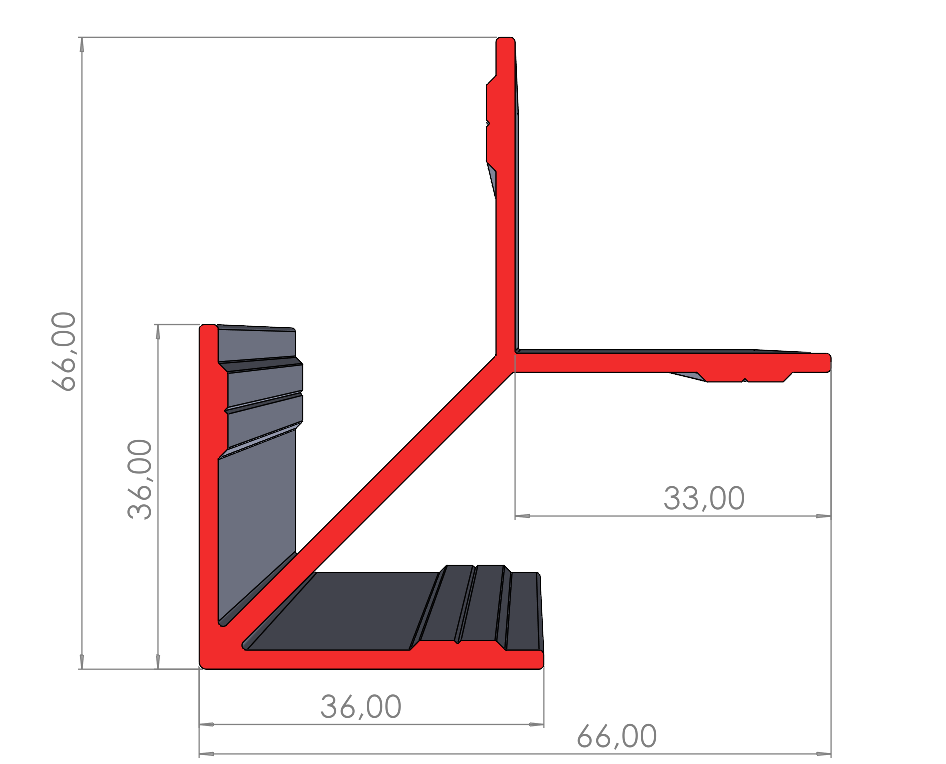 ALUMİNYUM KÖŞE TAKOZ PROFİLİ