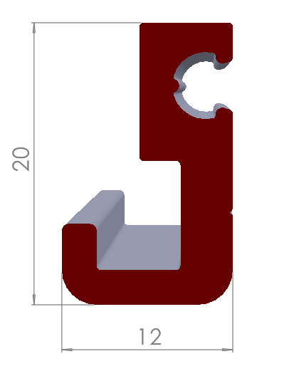 ALUMİNYUM ADAPTÖR PROFİLİ