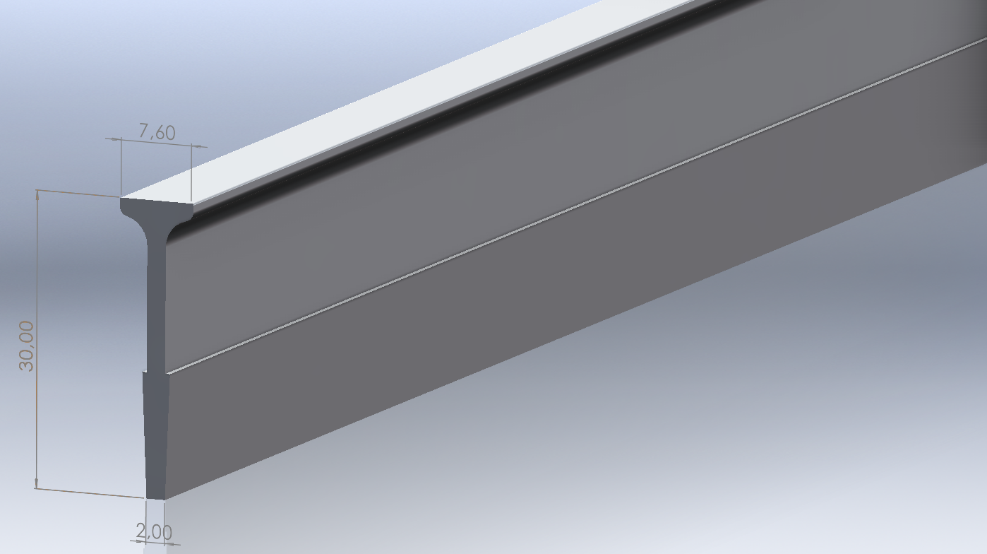 ALUMİNYUM MAZGAL PROFİLİ