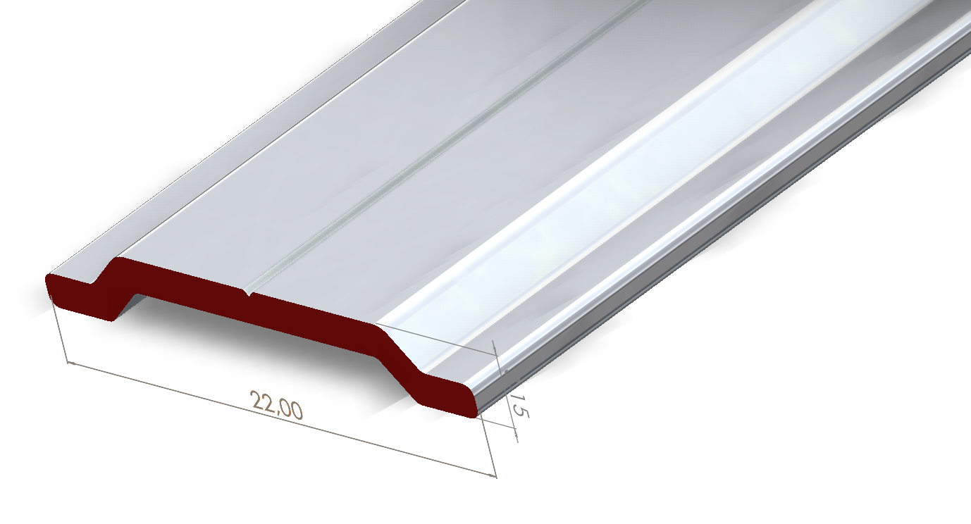 ALUMİNYUM OMEGA PROFİLİ