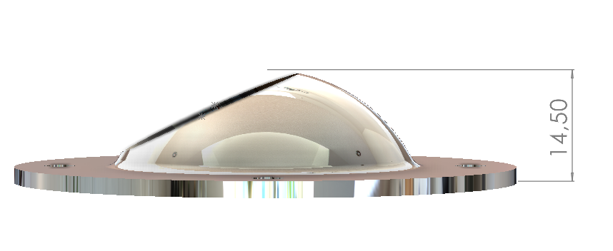 65mm PASLANMAZ YÜKSÜK