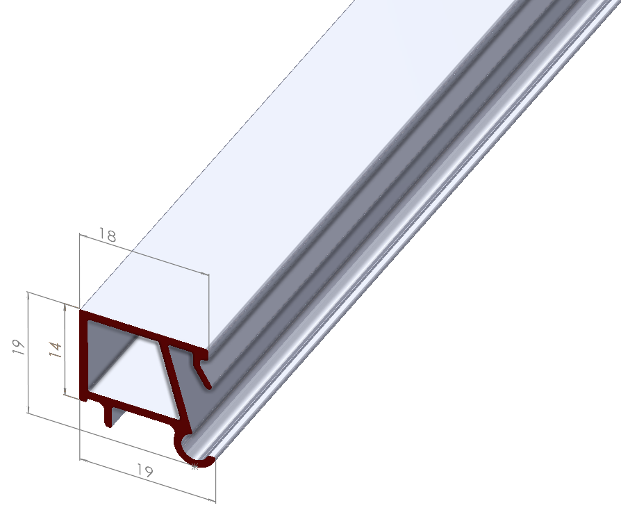 ALUMINYUM CAM ÇITASI